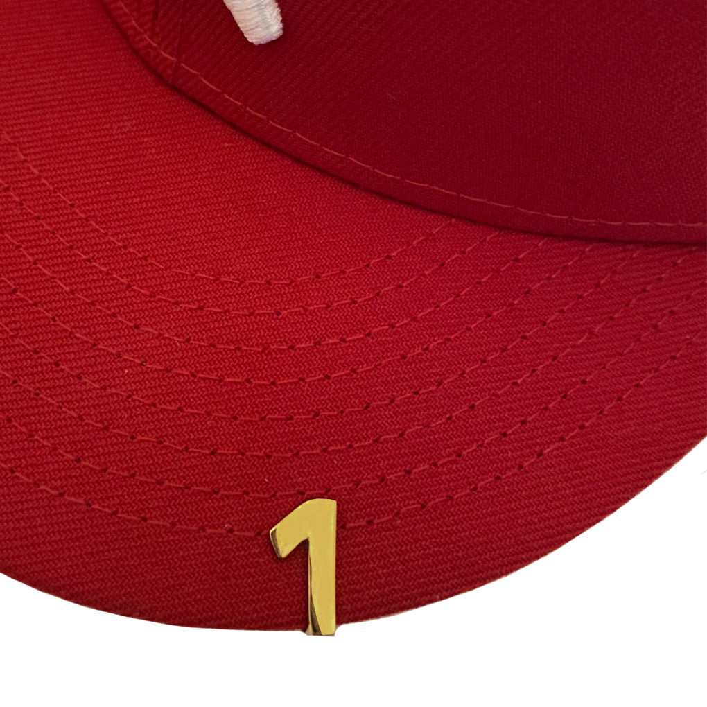Number "1" Brim Hat Clip