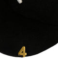 Number "4" Brim Hat Clip