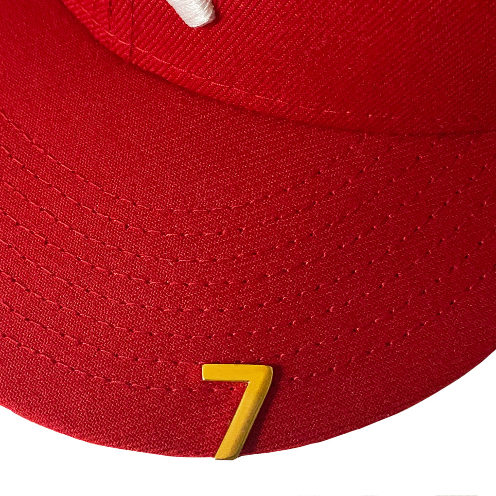 Number "7" Brim Hat Clip