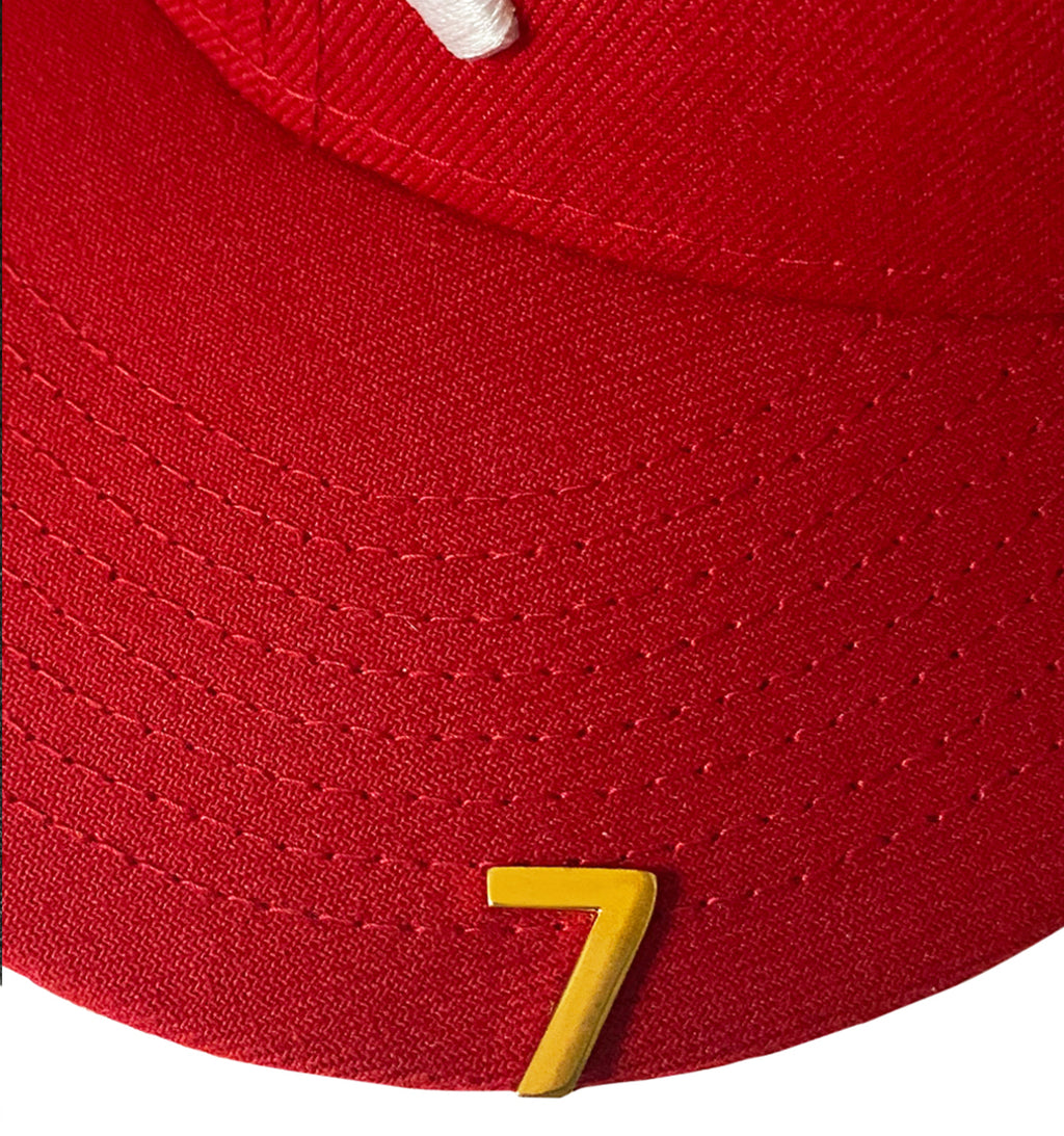 Number "7" Brim Hat Clip