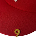 Number "9" Brim Hat Clip
