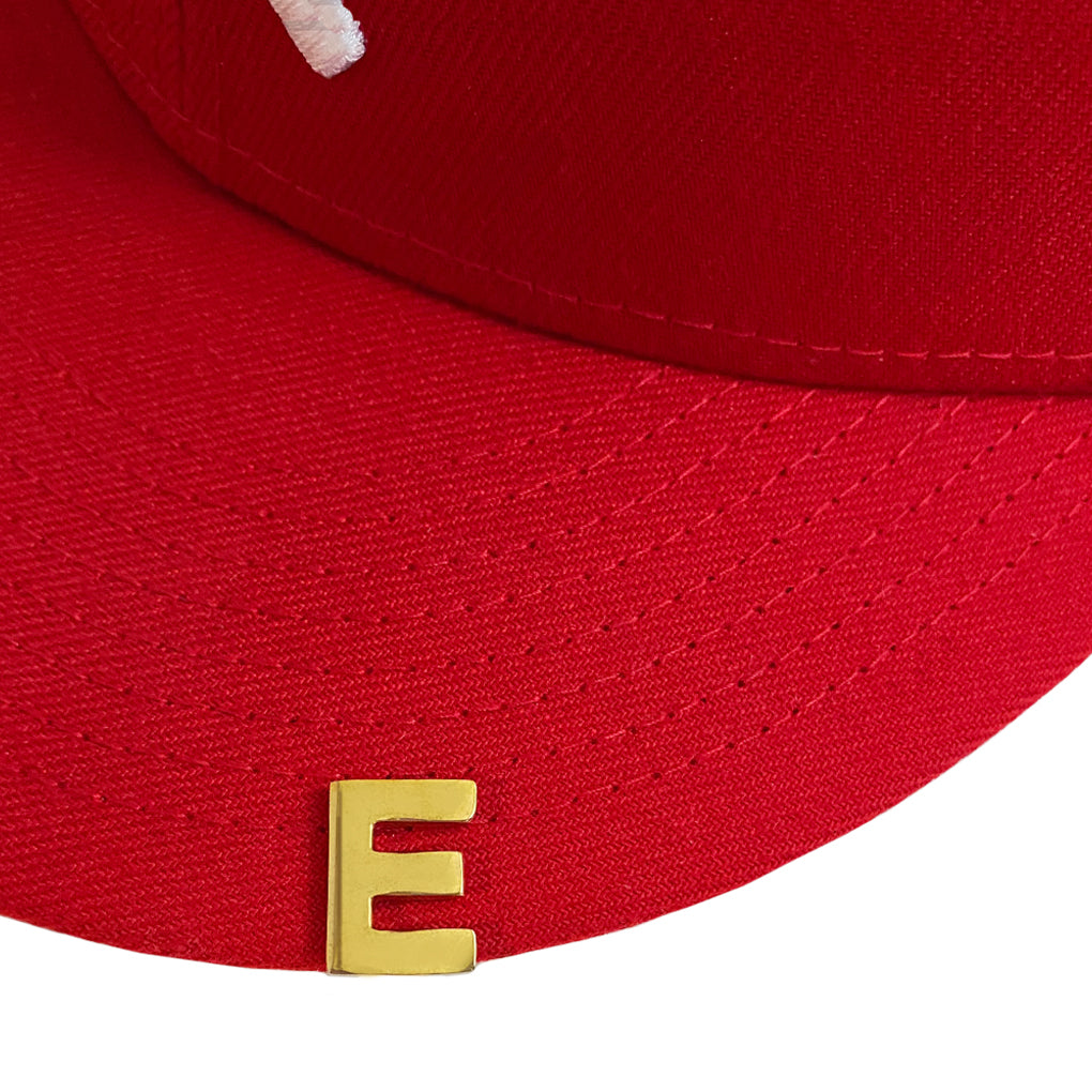 Letter "E" Brim Hat Clip