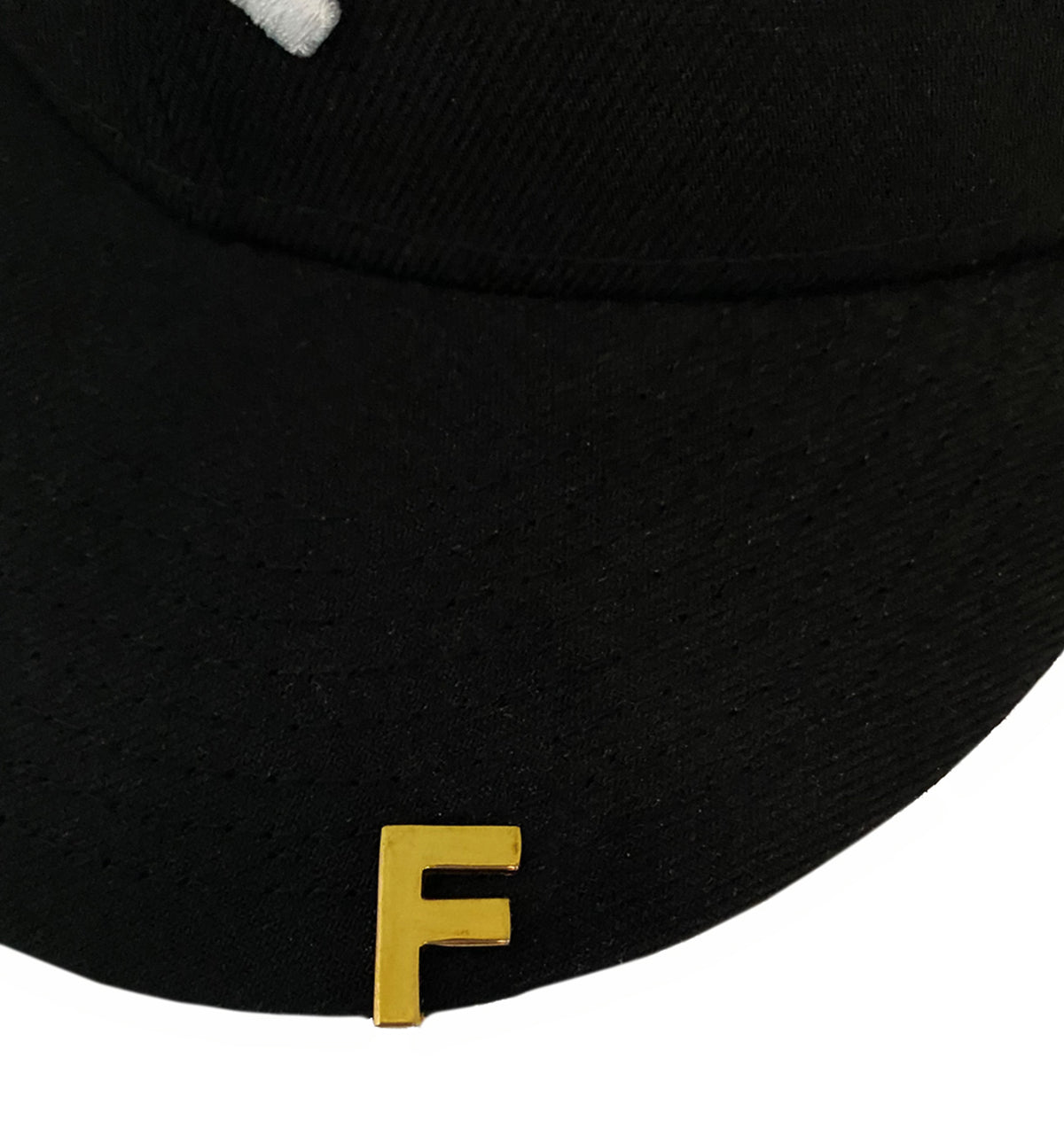 Letter "F" Brim Hat Clip