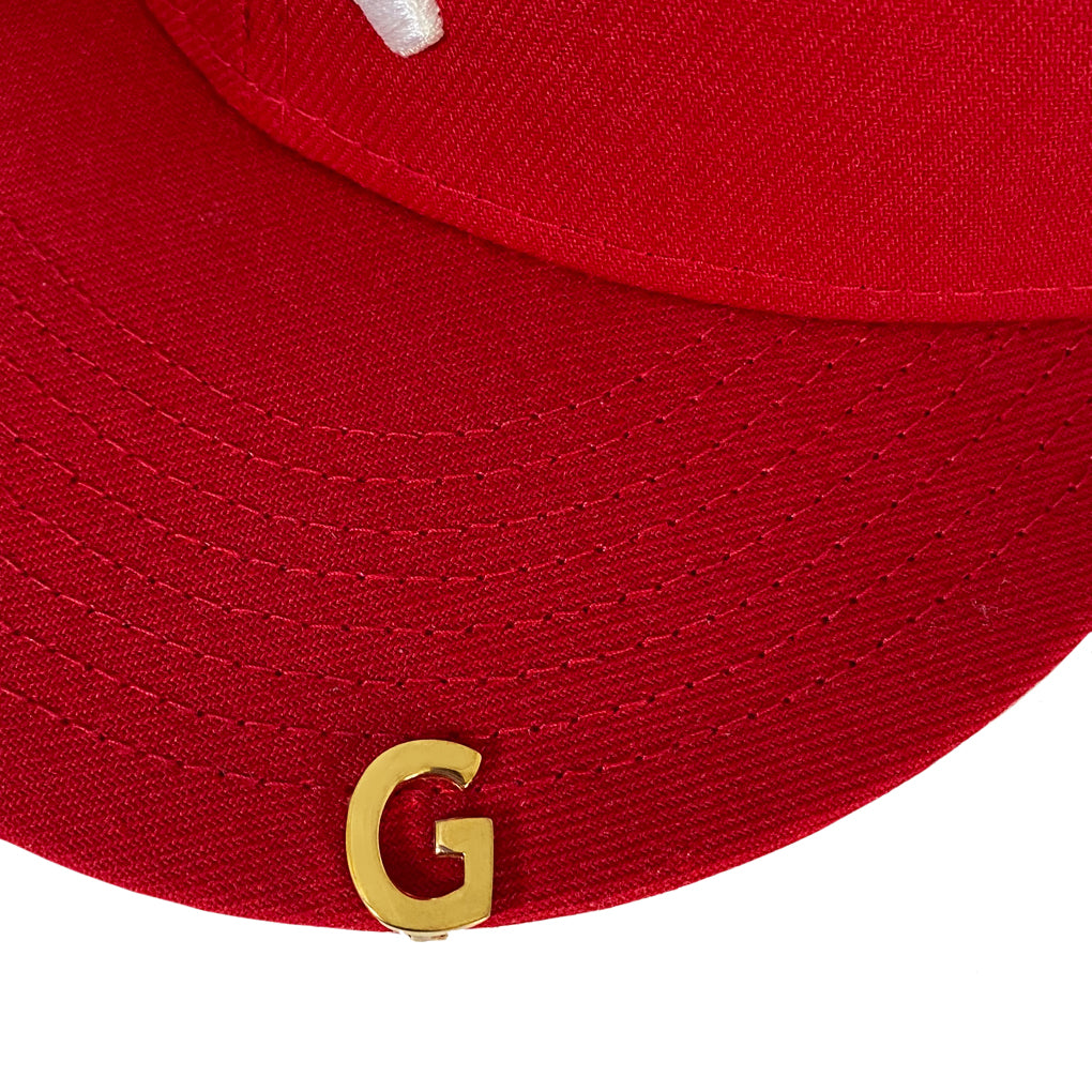 Letter "G" Brim Hat Clip