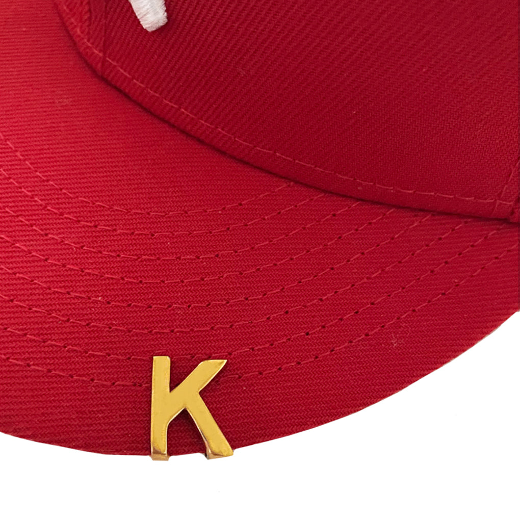 Letter "K" Brim Hat Clip