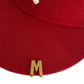 Letter "M" Brim Hat Clip