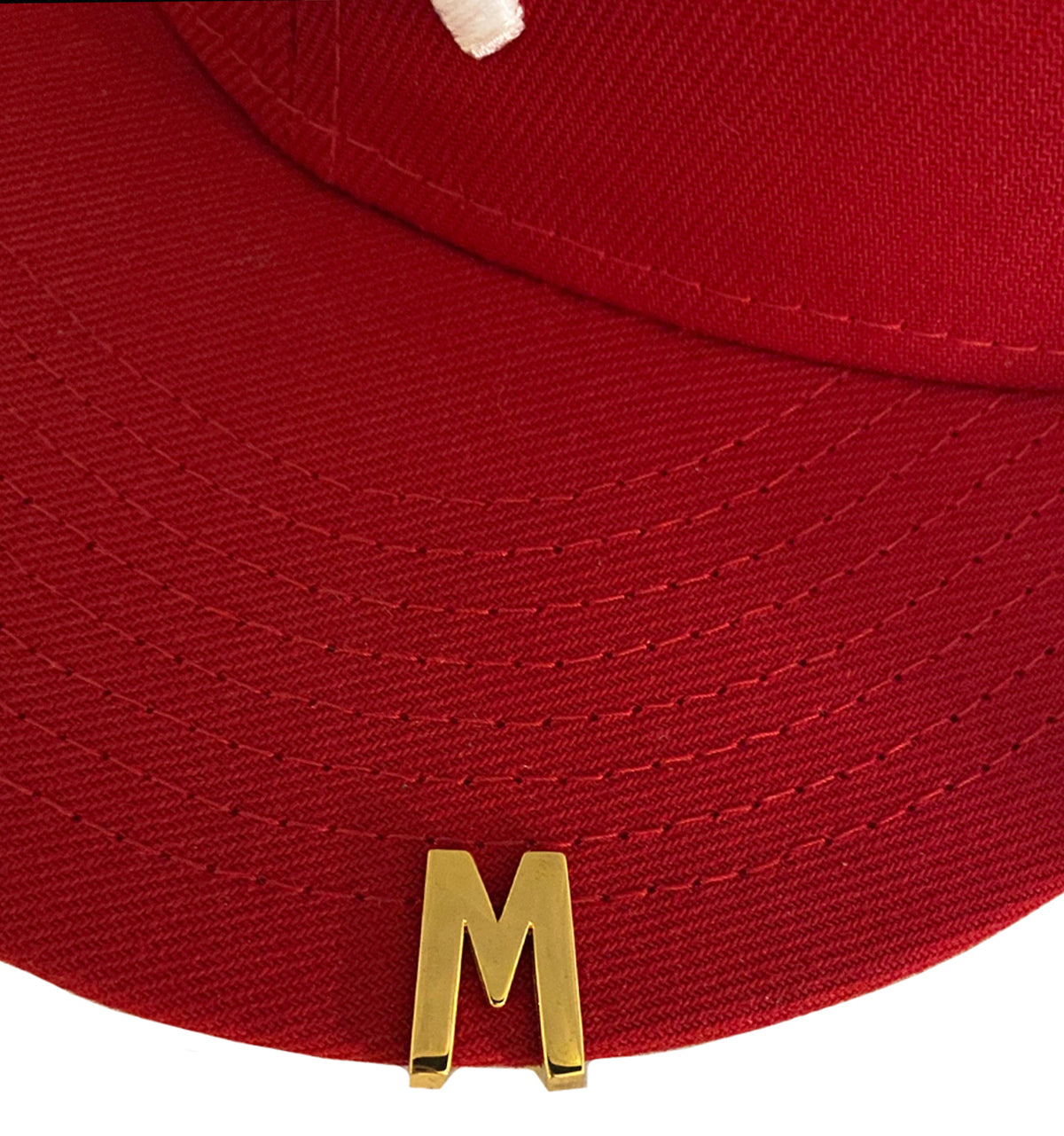 Letter "M" Brim Hat Clip