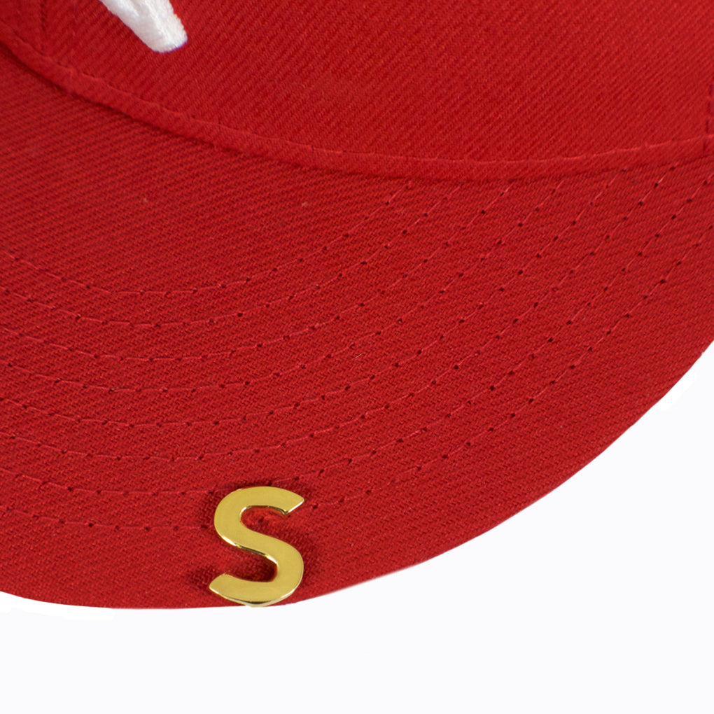 Letter "S" Brim Hat Clip