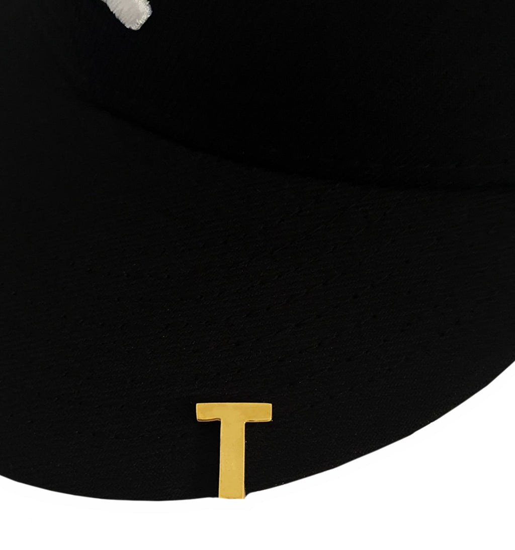Letter "T" Brim Hat Clip