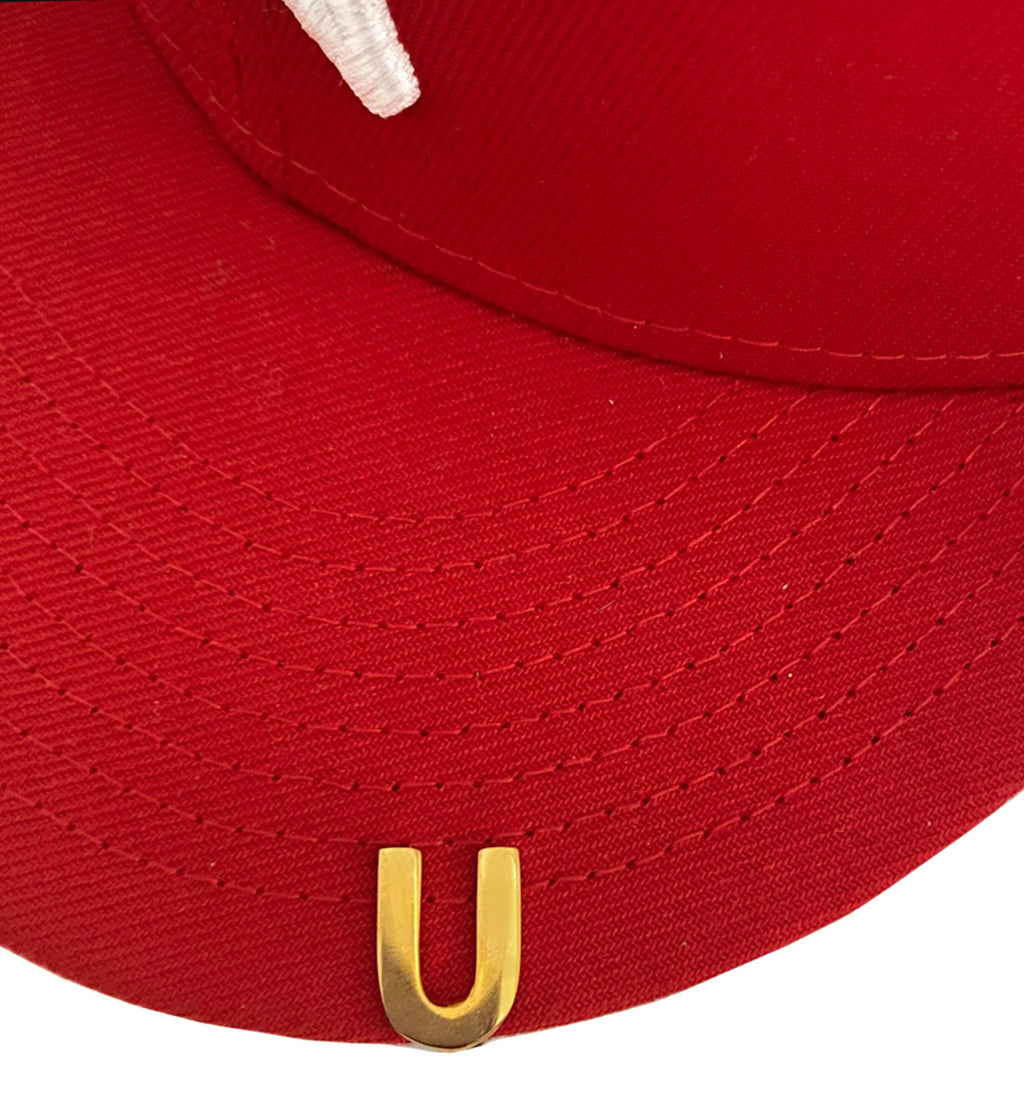 Letter "U" Brim Hat Clip