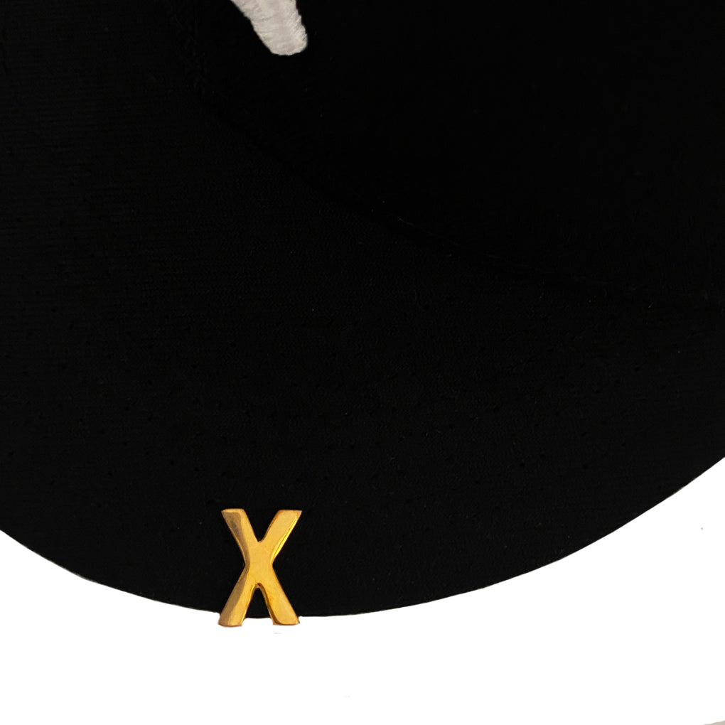 Letter "X" Brim Hat Clip
