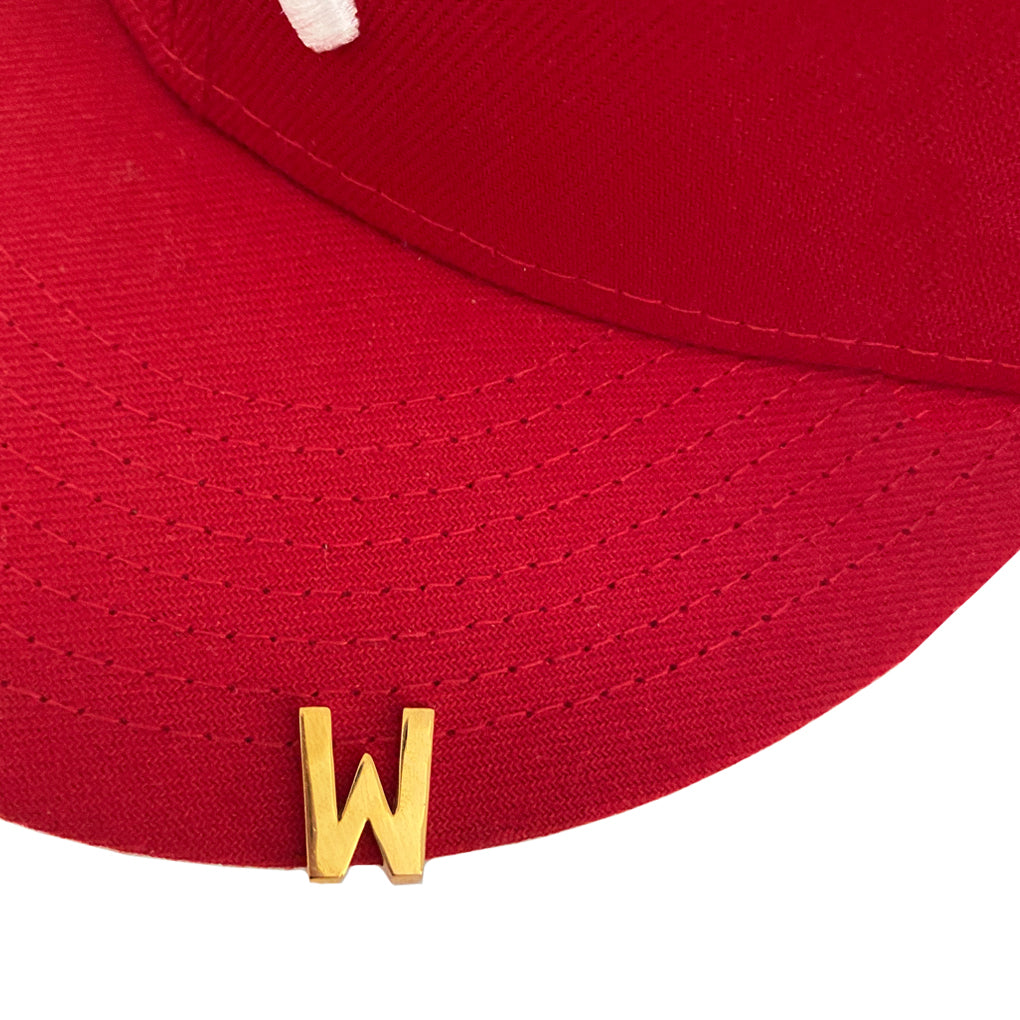 Letter "W" Brim Hat Clip